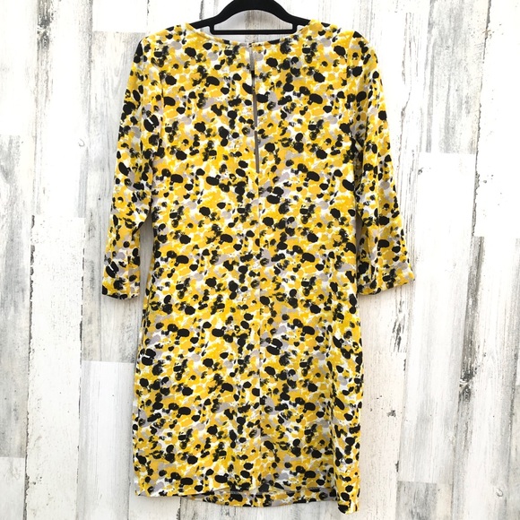 H&M Yellow and Black Patterned Dress - Picture 8 of 11